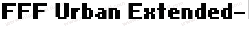 FFF Urban Extended字体转换